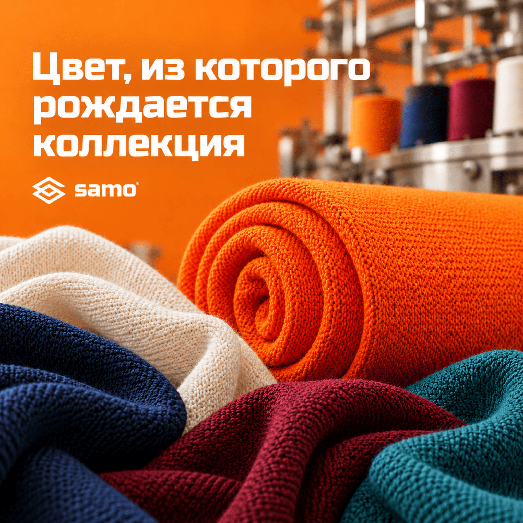 Цвет, из которого рождается коллекция - SAMO Textile